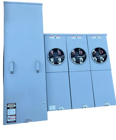 Siemens WEPK3311 Uni-PAK 300A 3-Gang Meter Socket, Ring, EUSERC