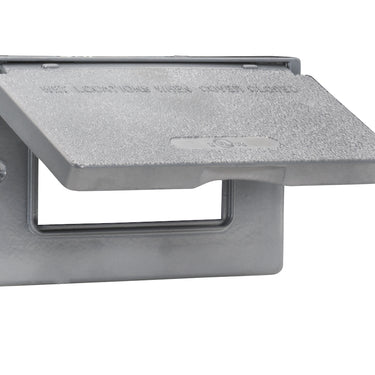 Topaz WCH1GFI 1-Gang Horizontal GFCI Weatherproof Cover