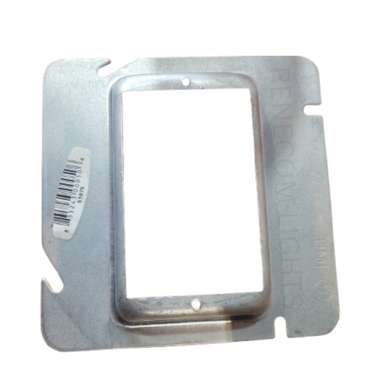 Orbit 51075 1-Gang Raised Device Ring – 4-11/16" Galvanized Steel