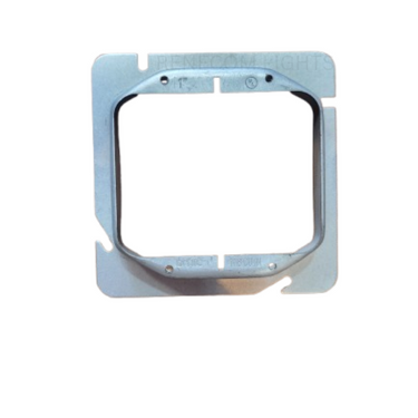 Orbit 52100 2-Gang Raised Device Ring – 4-11/16" Galvanized Steel