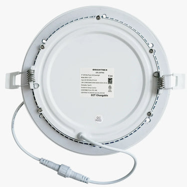 BrightNex LED 6" 5CCT Slim Flat Panel Downlight | 12W Dimmable