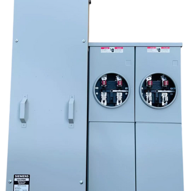 Siemens WEPK4212 400-Amp 2-Gang 1-Phase Ring Type Cover