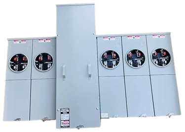 Siemens WEPK4511 400-Amp 5-Gang 1-Phase Uni-PAK Meter Main Combo
