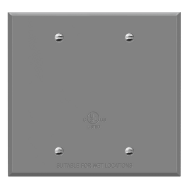 WestGate W2BC-G 2-Gang Blank Cover