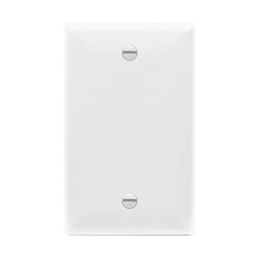 Enerlites 8801M-W Blank Cover One-gang Decorator/GFCI Wall Plate 10-pack
