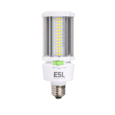 ESL Vision CL Series LED Corn Bulb – 9–18W, Selectable 3000K–5000K