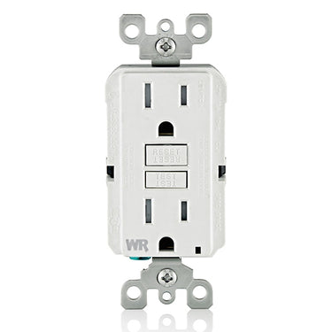 Leviton GFWT1-3W 15 Amp Weather & Tamper-Resistant GFCI Outlet (3-Pack)