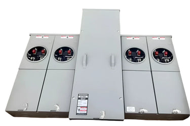 Siemens WEPK4411 4-Gang 400A Ring Type Meter Socket

