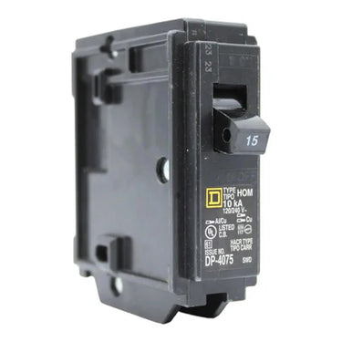 Square D Homeline 15 Amp Single-Pole Circuit Breaker (HOM115CP)