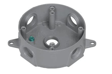 WestGate WRB50-5 1/2" 5-Hole Weatherproof Round Box