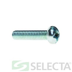 Selecta RH81J Machine Screws | #8-32 x 1" Round Combo Head