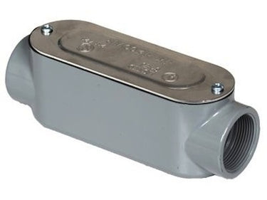 Westgate Aluminum Threaded Type C Conduit Body with Cover and Gasket